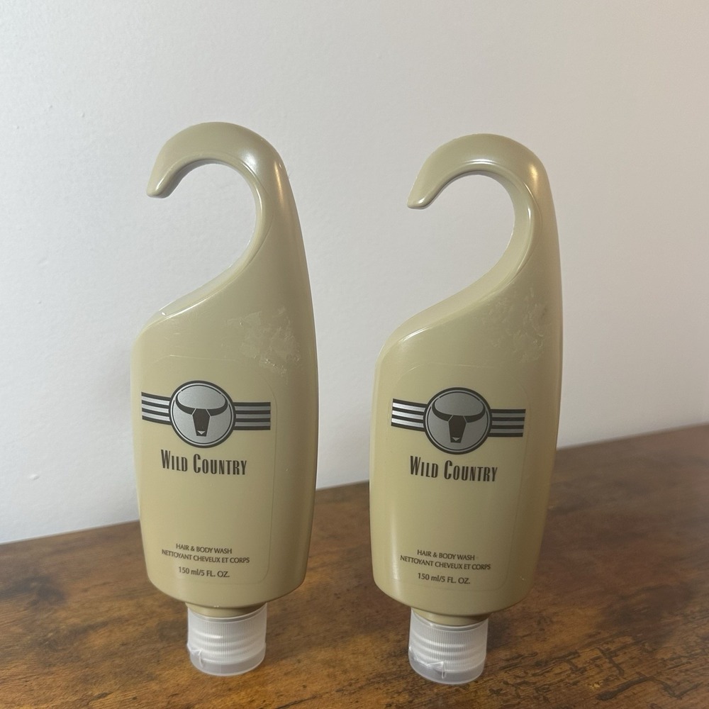 2 Avon Wild Country Mens Hair & Body Wash 5 Fl Oz New Sealed